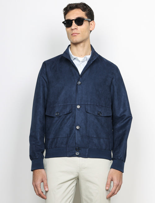 Bomber in alcantara luigi fusaro