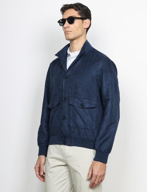Bomber in alcantara luigi fusaro
