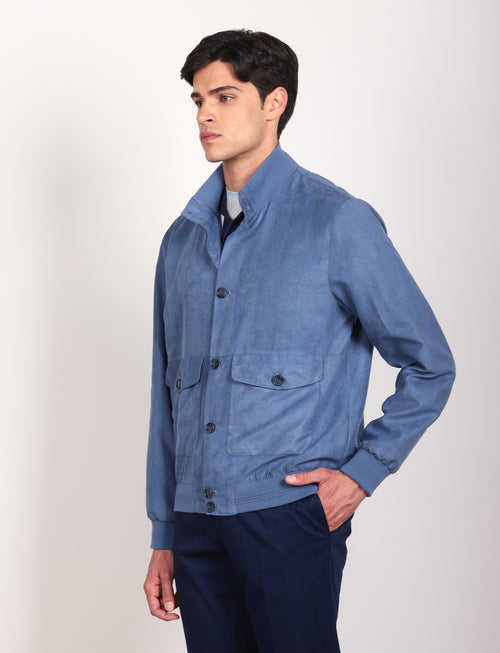 Bomber in alcantara luigi fusaro