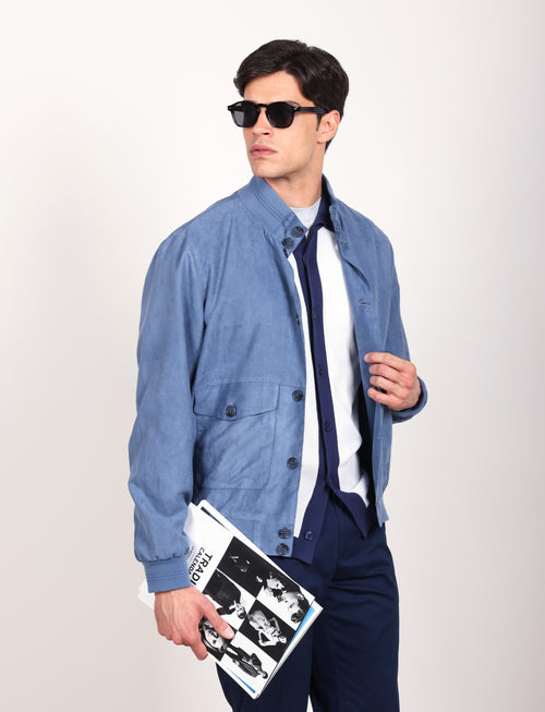 Bomber in alcantara luigi fusaro