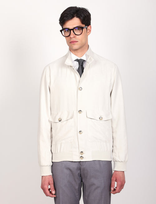 Bomber in alcantara luigi fusaro