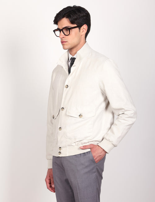 Bomber in alcantara luigi fusaro