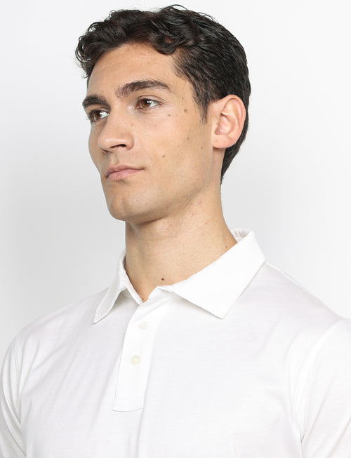 Polo in 100% cotone jersey luigi fusaro