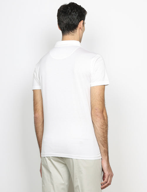 Polo in 100% cotone jersey luigi fusaro