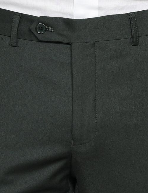 Pantaloni classici tinta unita |Colore:Verde