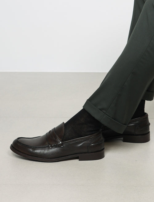 Pantaloni classici tinta unita |Colore:Verde
