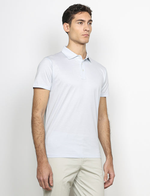 Polo in 100% cotone jersey luigi fusaro