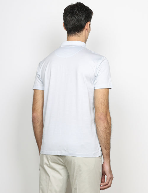 Polo in 100% cotone jersey luigi fusaro