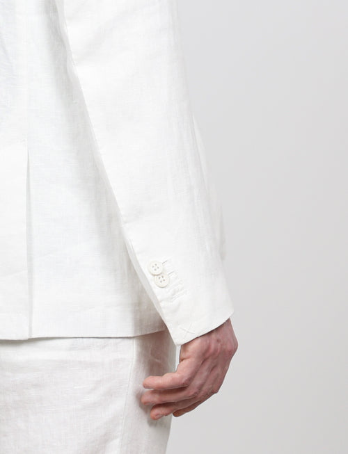 Abito in 100% lino tinta unita luigi fusaro