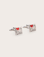 Gemelli da camicia ''I love my dad'' luigi fusaro