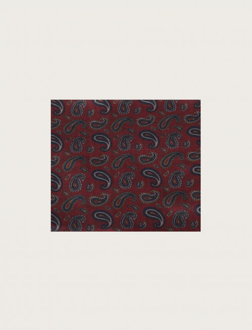 Foulard fantasia paisley luigi fusaro