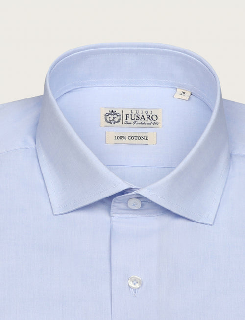 Camicia in cotone nido d'ape luigi fusaro