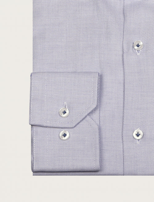 Camicia in cotone operato luigi fusaro