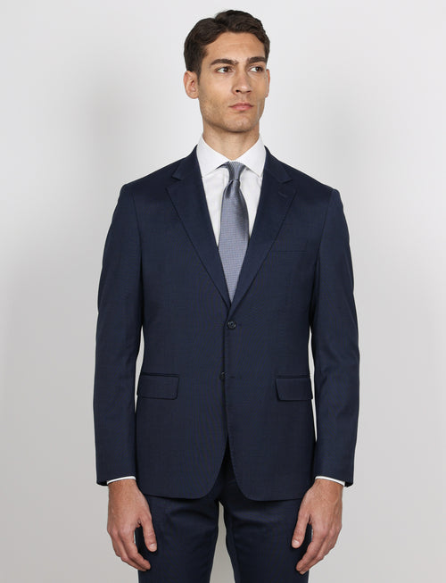 Abito punto a spillo |Colore:Blu