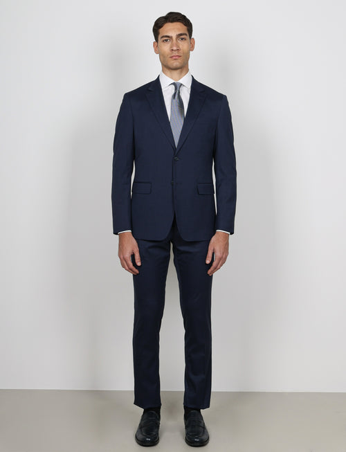 Abito punto a spillo |Colore:Blu