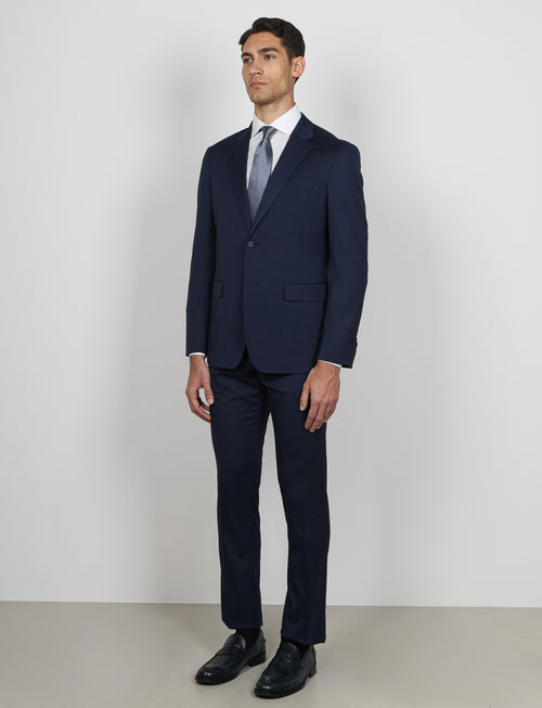 Abito punto a spillo |Colore:Blu