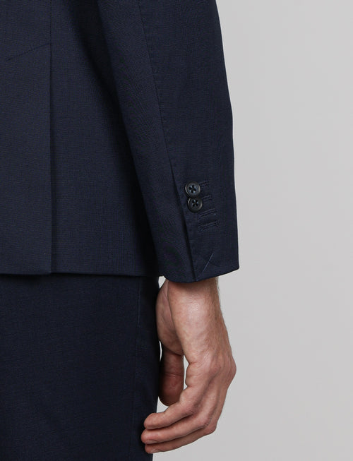 Abito punto a spillo |Colore:Blu