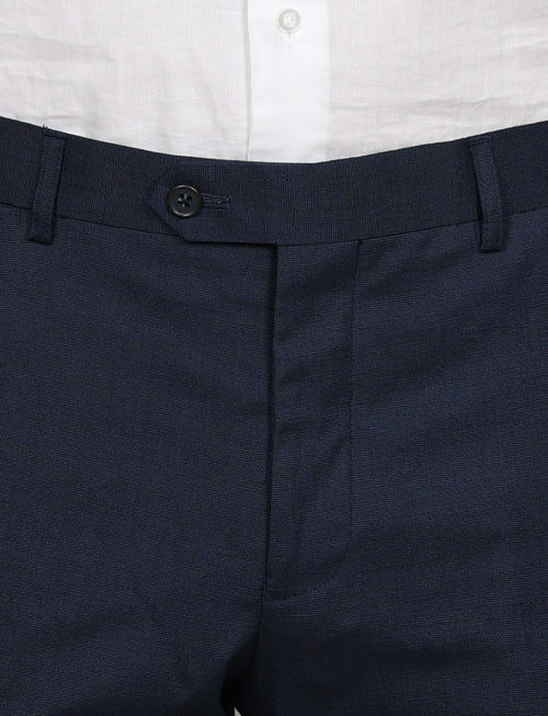 Abito punto a spillo |Colore:Blu