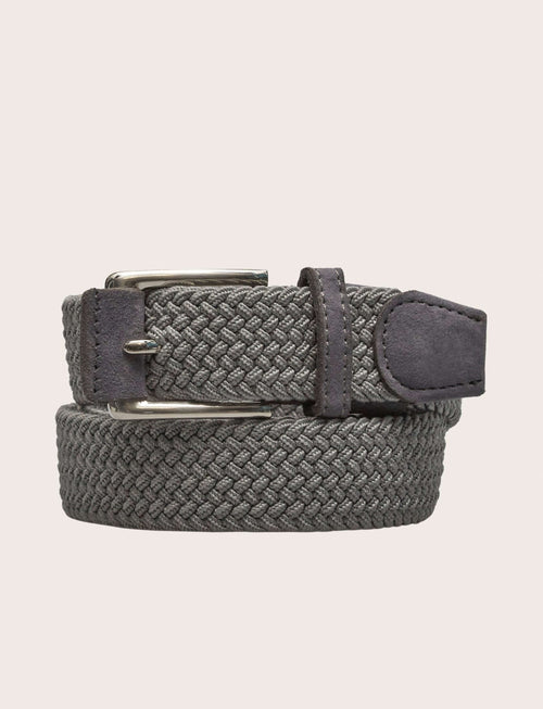 Cintura elasticizzata intrecciata luigi fusaro