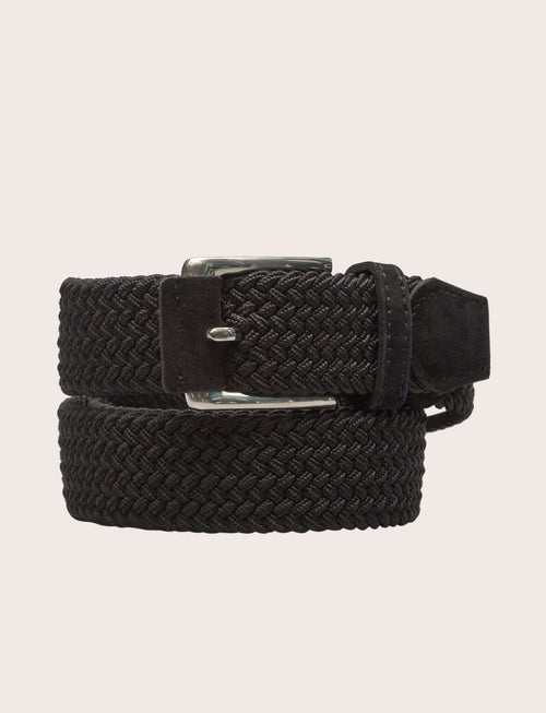 Cintura elasticizzata intrecciata luigi fusaro