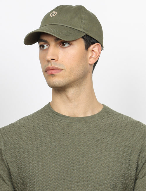T shirt in cotone lavorazione spigata