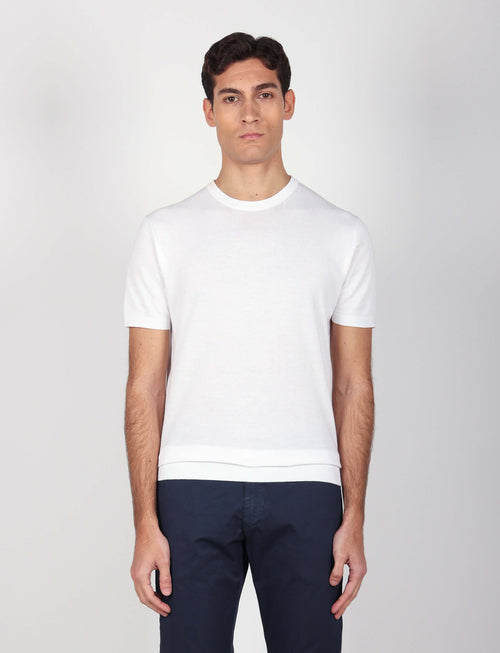 T shirt in cotone leggero luigi fusaro