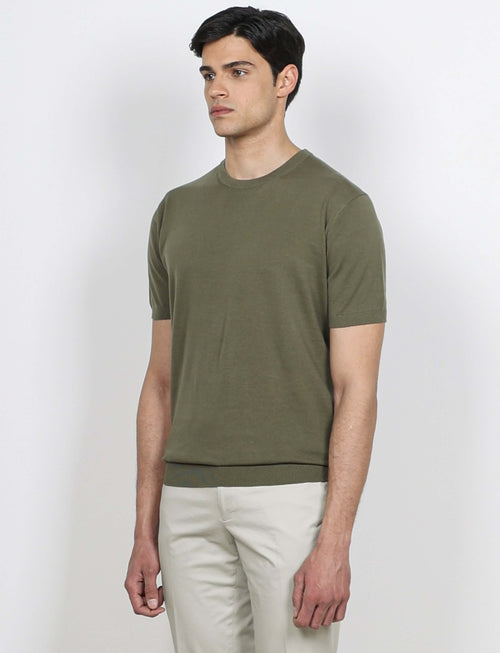 T shirt in cotone leggero luigi fusaro