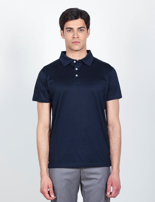 Polo in 100% cotone jersey luigi fusaro