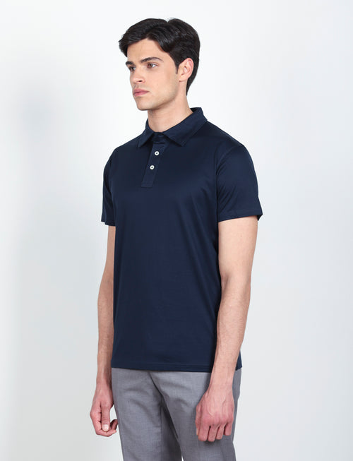 Polo in 100% cotone jersey luigi fusaro