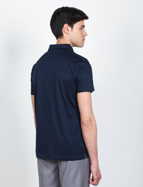Polo in 100% cotone jersey luigi fusaro