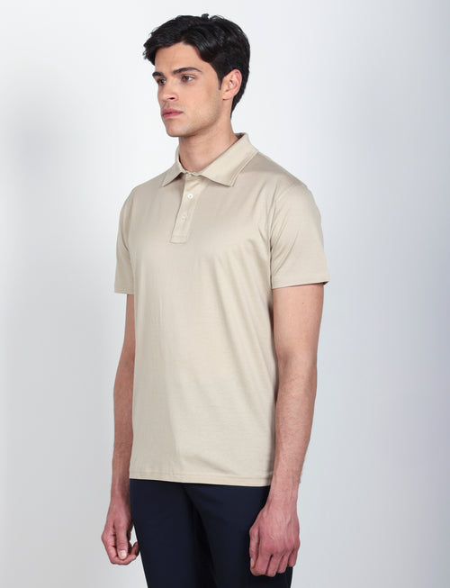 Polo in 100% cotone jersey luigi fusaro