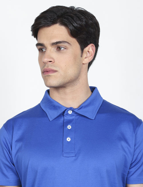 Polo in 100% cotone jersey luigi fusaro