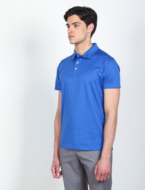 Polo in 100% cotone jersey luigi fusaro