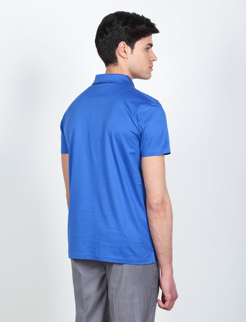 Polo in 100% cotone jersey luigi fusaro