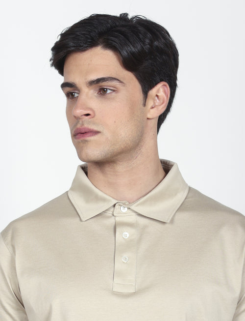 Polo in 100% cotone jersey luigi fusaro