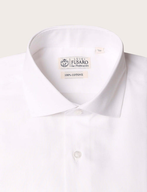 Camicia in cotone fil a fil luigi fusaro