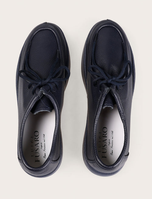 Scarpe stringate in pelle bottalata Luigi Fusaro