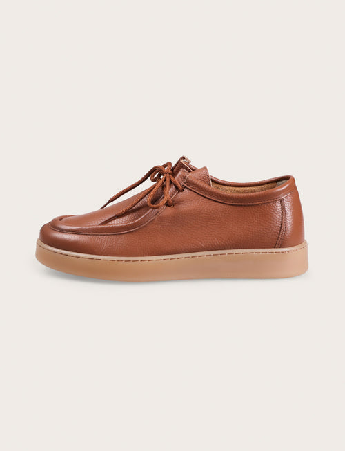 Scarpe stringate in pelle bottalata Luigi Fusaro