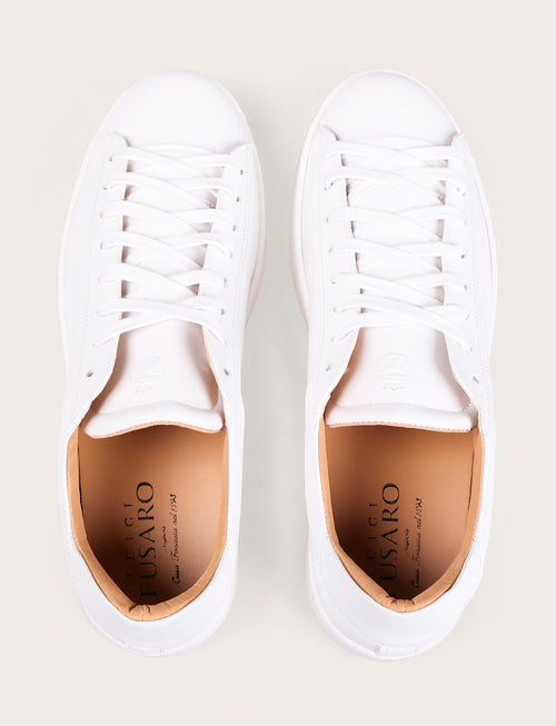 Sneakers in pelle nappa |Colore:Bianco