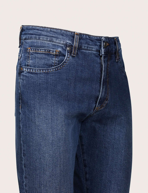 Jeans cinque tasche in cotone stretch luigi fusaro