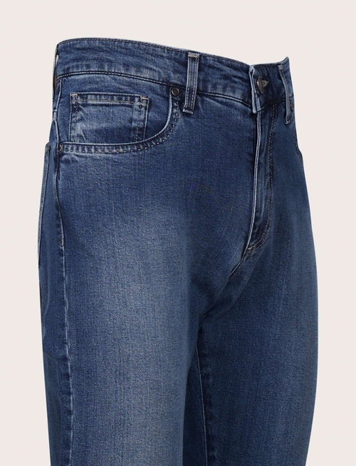 Jeans cinque tasche in cotone stretch luigi fusaro