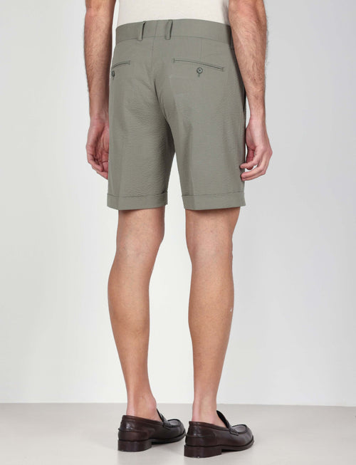 Bermuda in cotone goffrato luigi fusaro