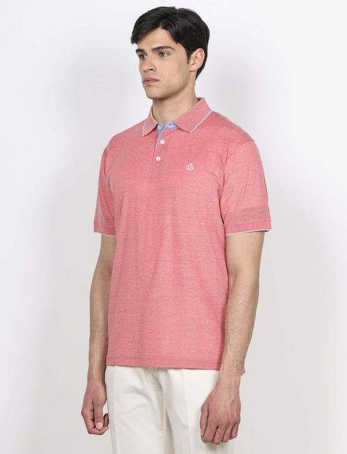 Polo in cotone nido d'ape_Luigi Fusaro