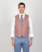 Gilet principe di galles corallo_Luigi Fusaro