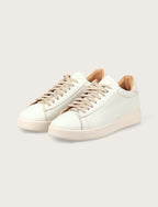 Sneakers in pelle nappa |Colore:Panna