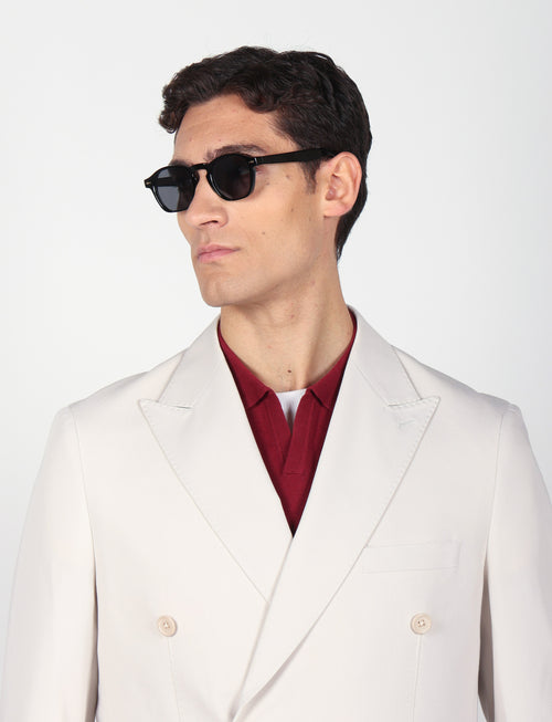 Abito tinta unita doppiopetto