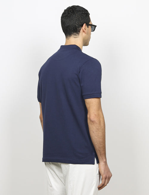 Polo in cotone tinta unita