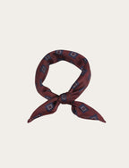 Foulard fantasia geometrica all over_Luigi Fusaro