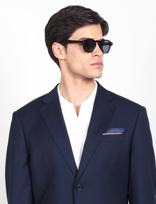 Abito classico tinta unita |Colore:Blu