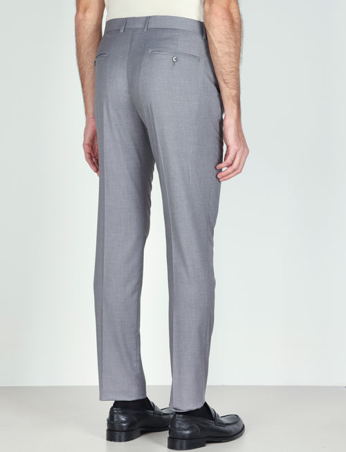 Pantaloni classici tinta unita |Colore:Grigio